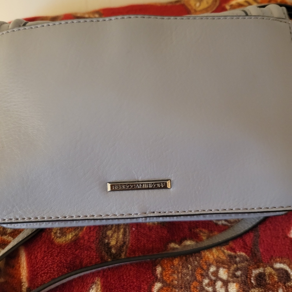 Rebecca Minkoff Grey Quilted Leather Bag. - Picture 3 of 6